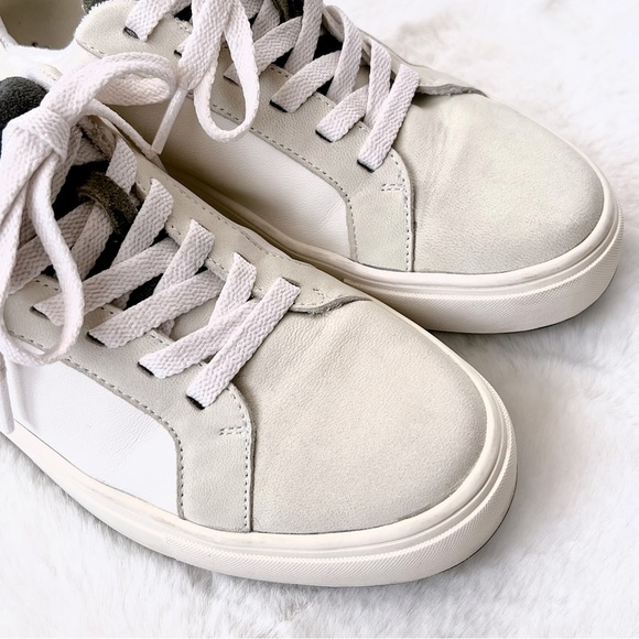 Sanctuary Daytripper Low Top Sneakers White with Camo Accent Size 6M - Picture 10 of 15